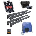 Aleko ALEKO AR900SOL Solar Kit Sliding Gear Rack Driven Opener For Gate Up To 30-ft 900-lb AR900SOL-UNB